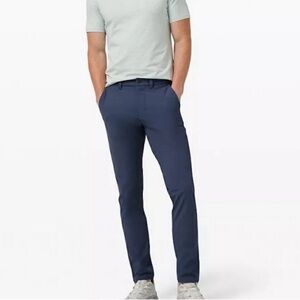 Lululemon Commission Pant Slim Mens 34x32.5 Navy